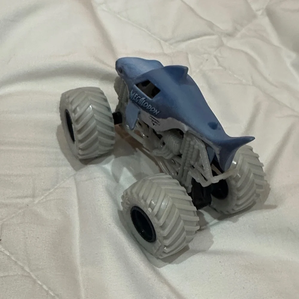 Blue Shark Monster Truck Toy